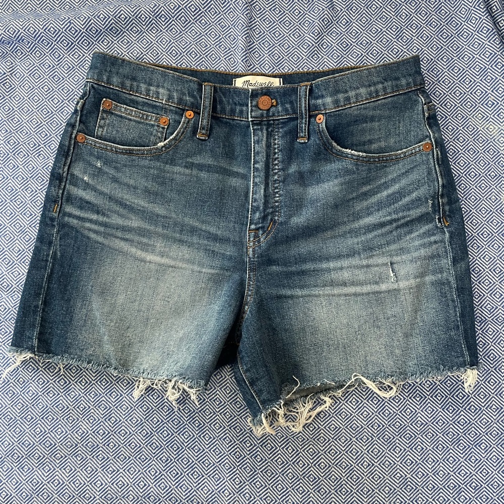 Madewell high rise Jean short size 29 Glenoaks wash
